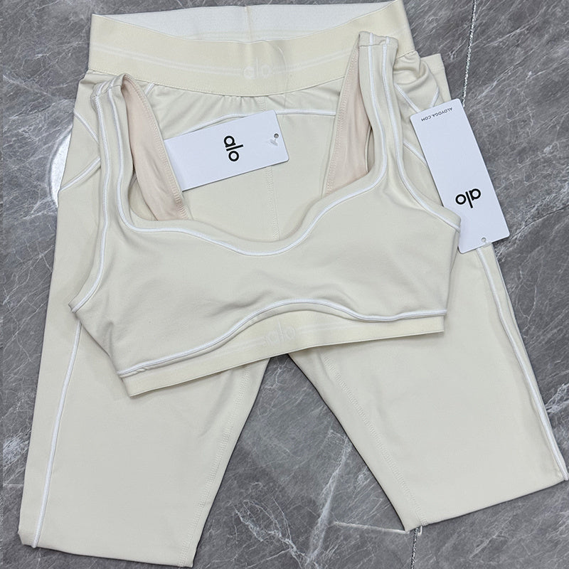 Luxury-Inspired Seamless Activewear Set