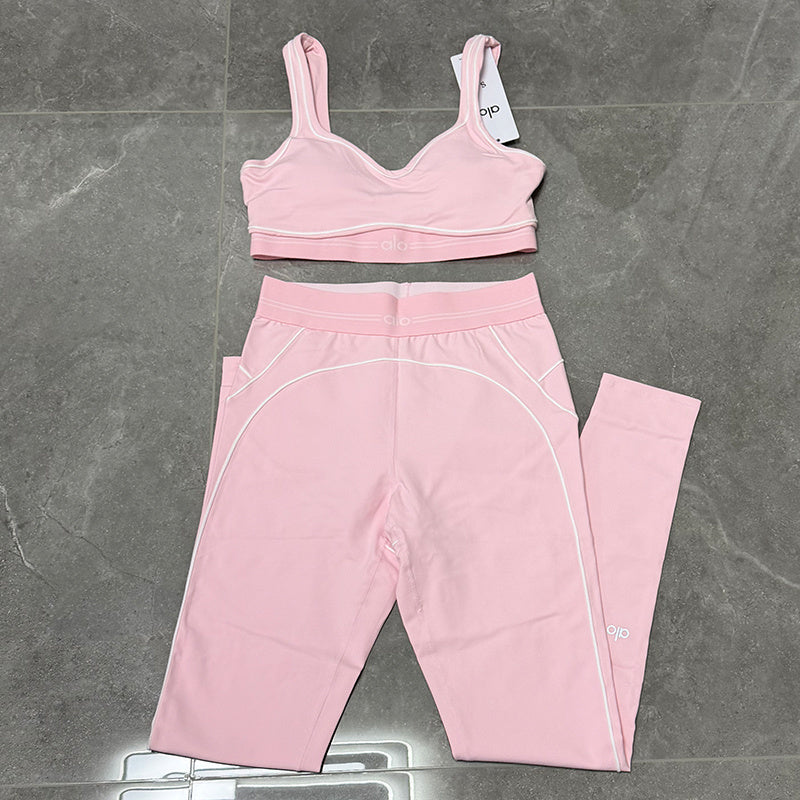 Luxury-Inspired Seamless Activewear Set