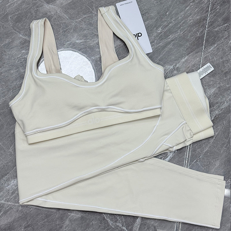 Luxury-Inspired Seamless Activewear Set