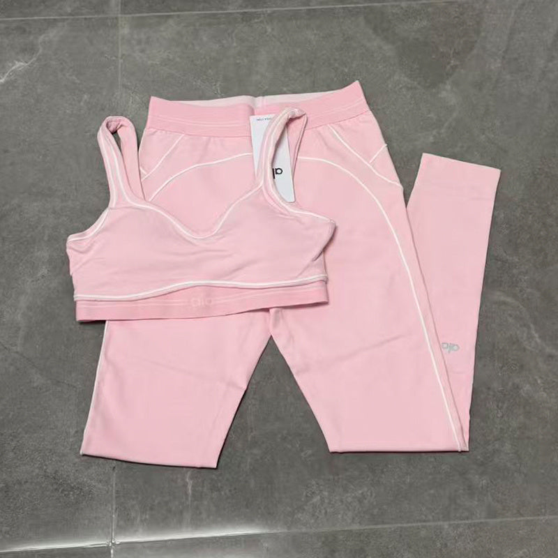 Luxury-Inspired Seamless Activewear Set