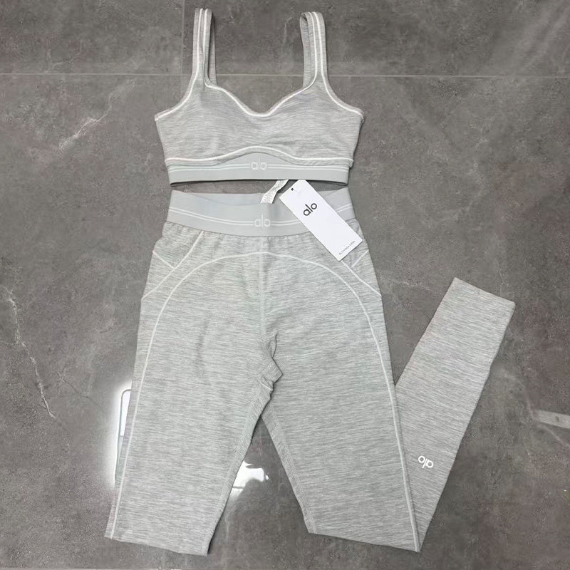 Luxury-Inspired Seamless Activewear Set