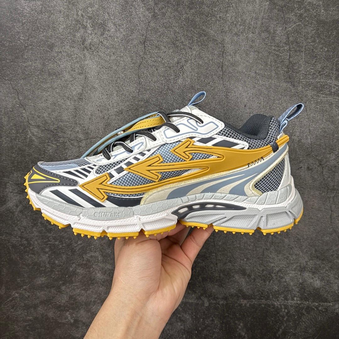 Grey & Yellow Chunky Runner Sneakers (Inspired Design)