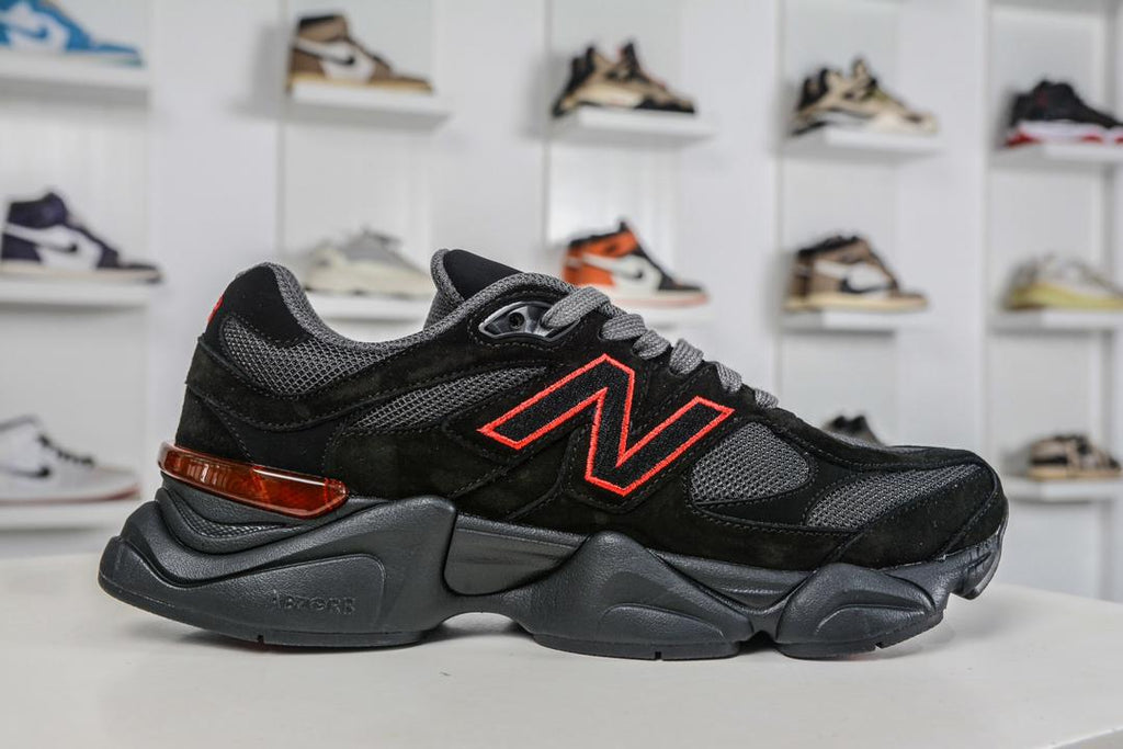 Black & Red Chunky Runner Sneakers (Inspired Design)