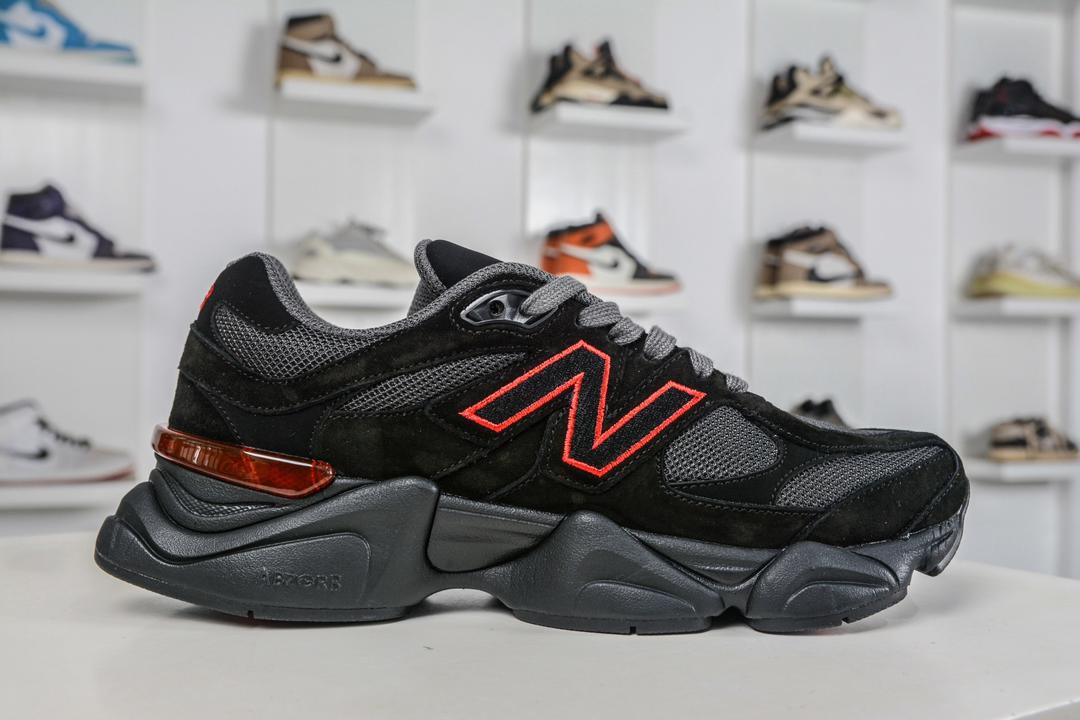 Black & Red Chunky Runner Sneakers (Inspired Design)