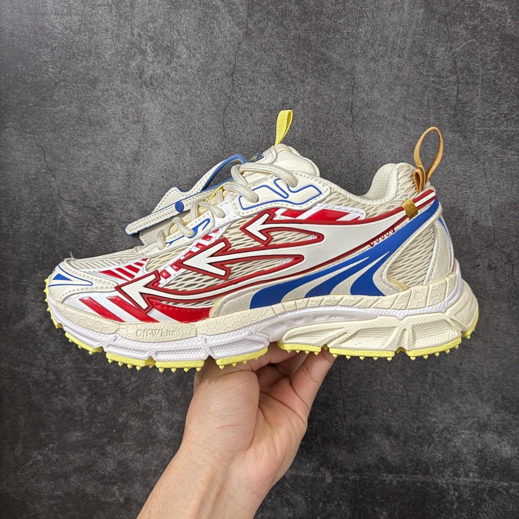 All White Chunky Runner Sneakers (Inspired Design)