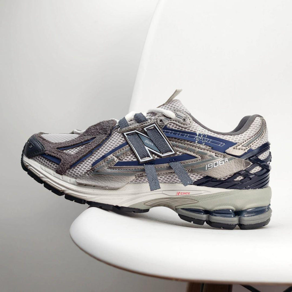 Grey & Silver Sport Runner Sneakers (Inspired Design)