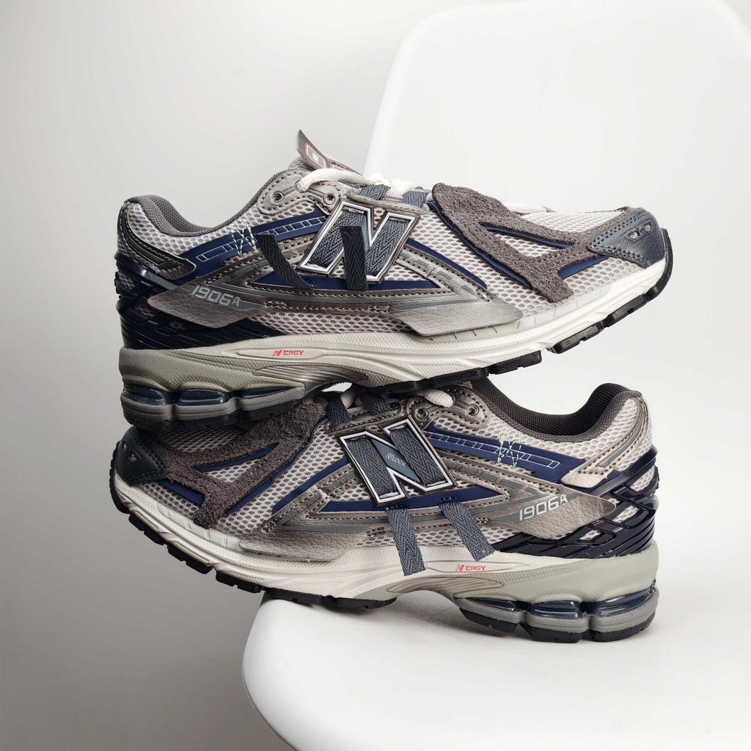 Grey & Silver Sport Runner Sneakers (Inspired Design)