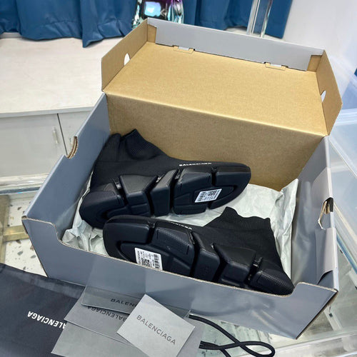 Black Sock Slip-On Sneakers (Inspired Design)