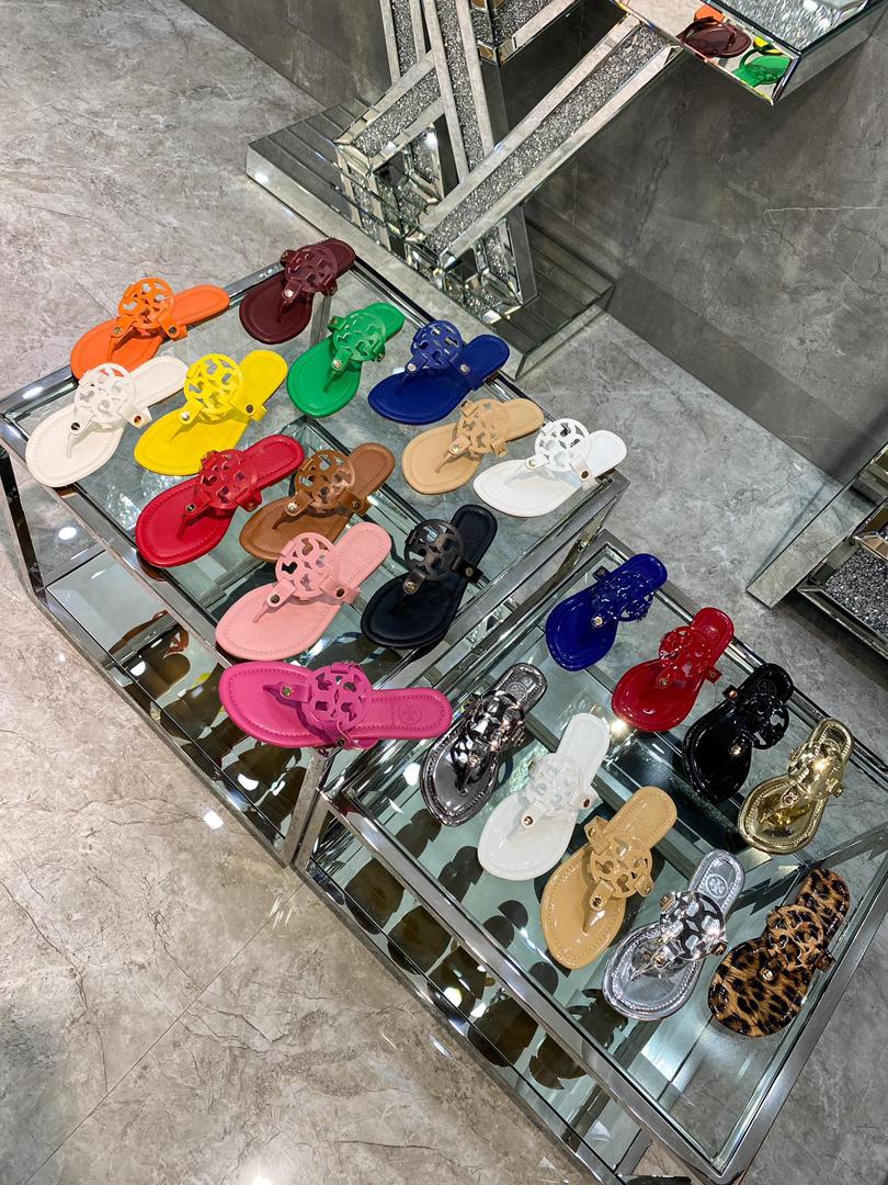 Colorful Designer-Inspired Slide Sandals