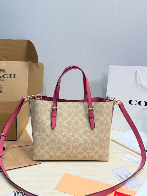 Beige and Pink Handbag (Inspired Design)