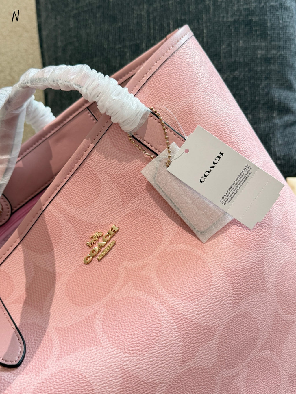 Women’s Pink Tote Bag (Inspired Design)