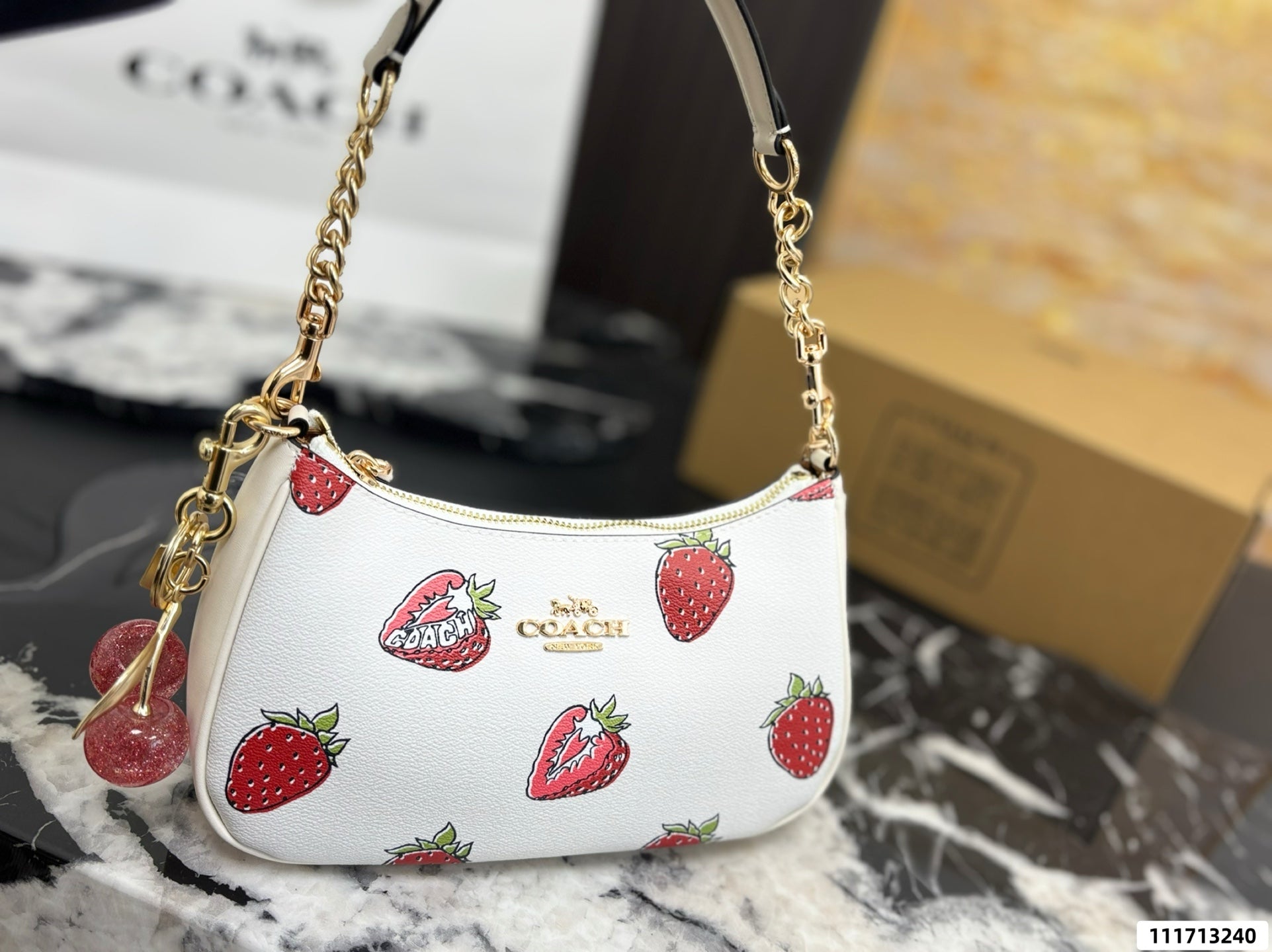 Signature Print Mini Shoulder Bag (Inspired Design)