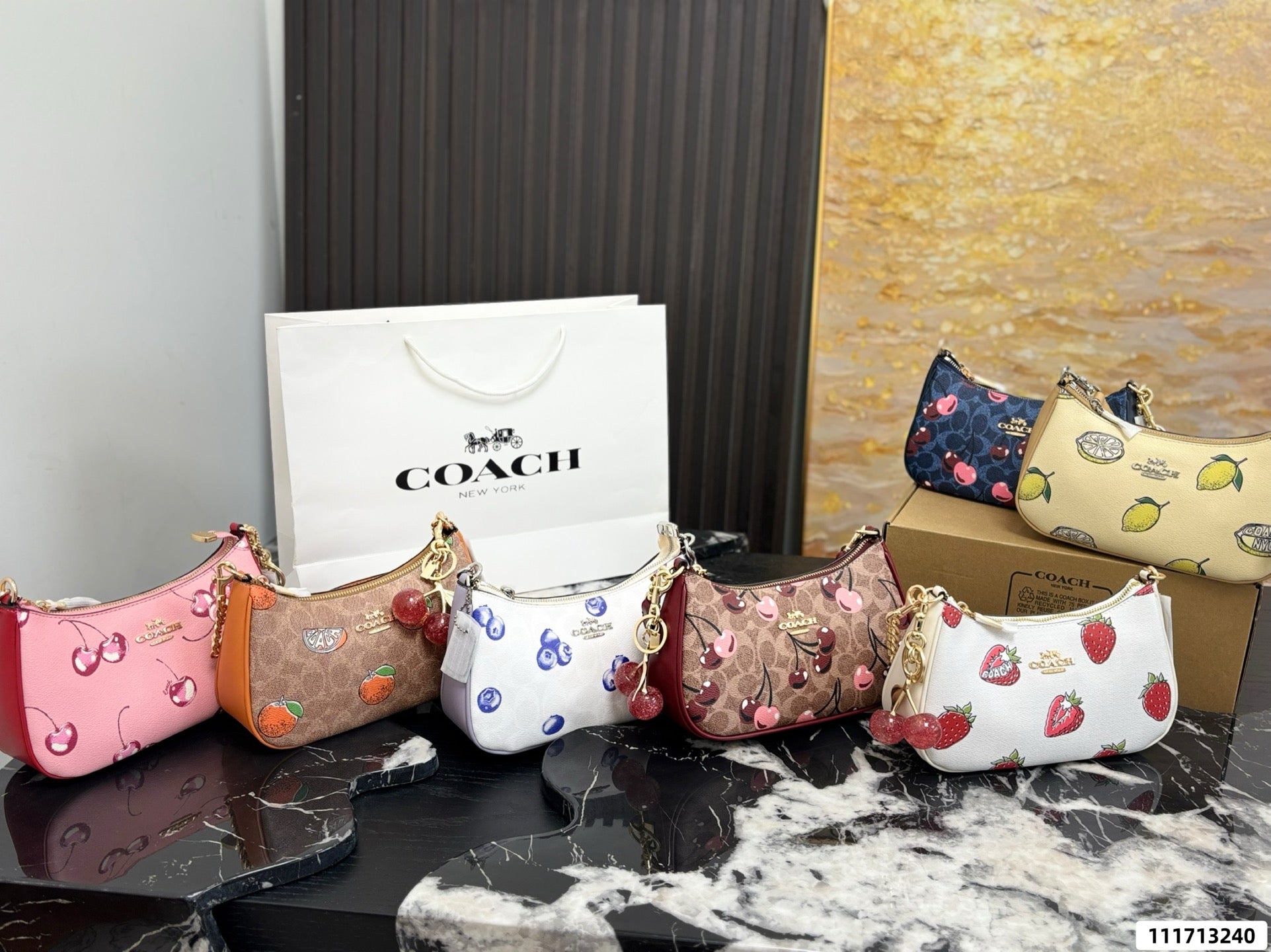 Signature Print Mini Shoulder Bag (Inspired Design)