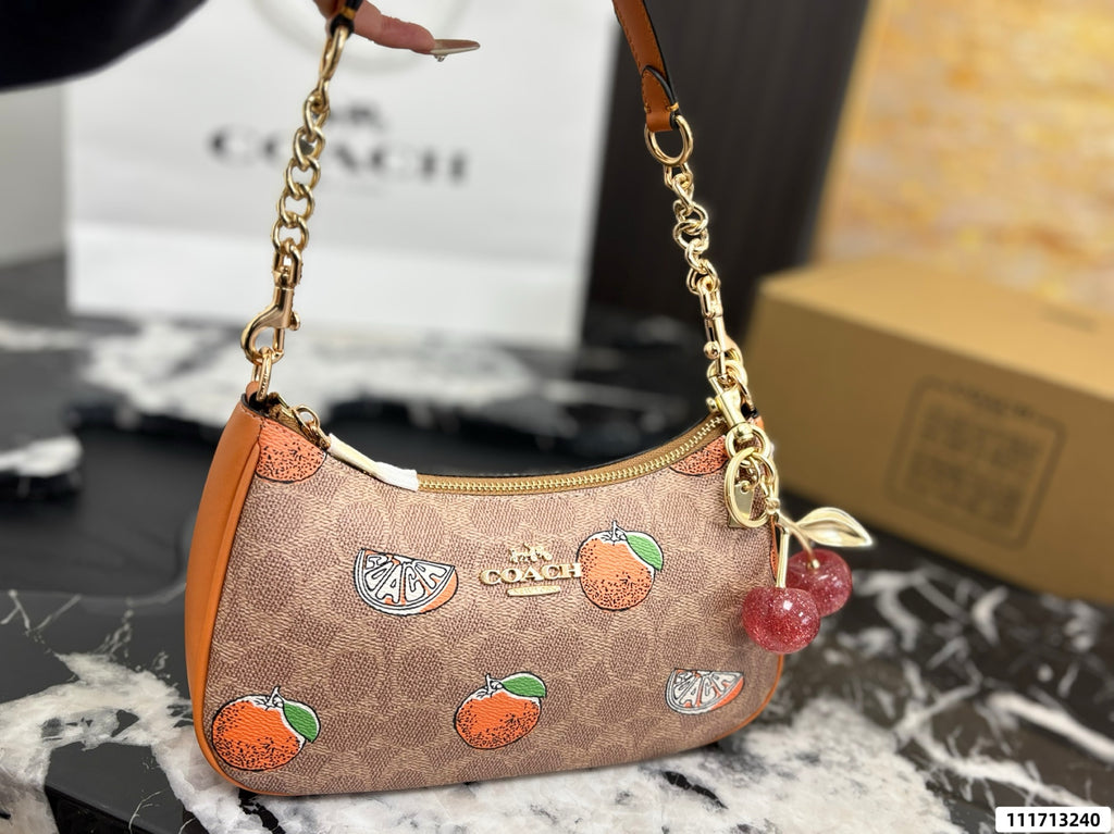 Signature Print Mini Shoulder Bag (Inspired Design)