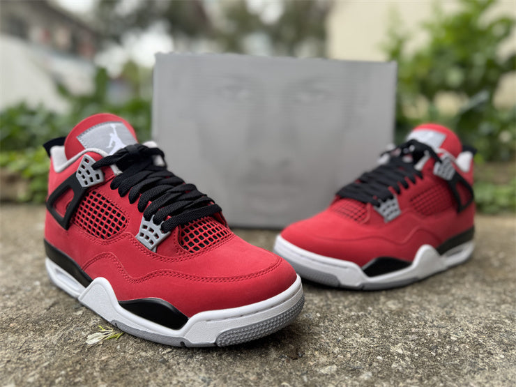 Red & Black Retro Street Sneakers (Inspired Design)