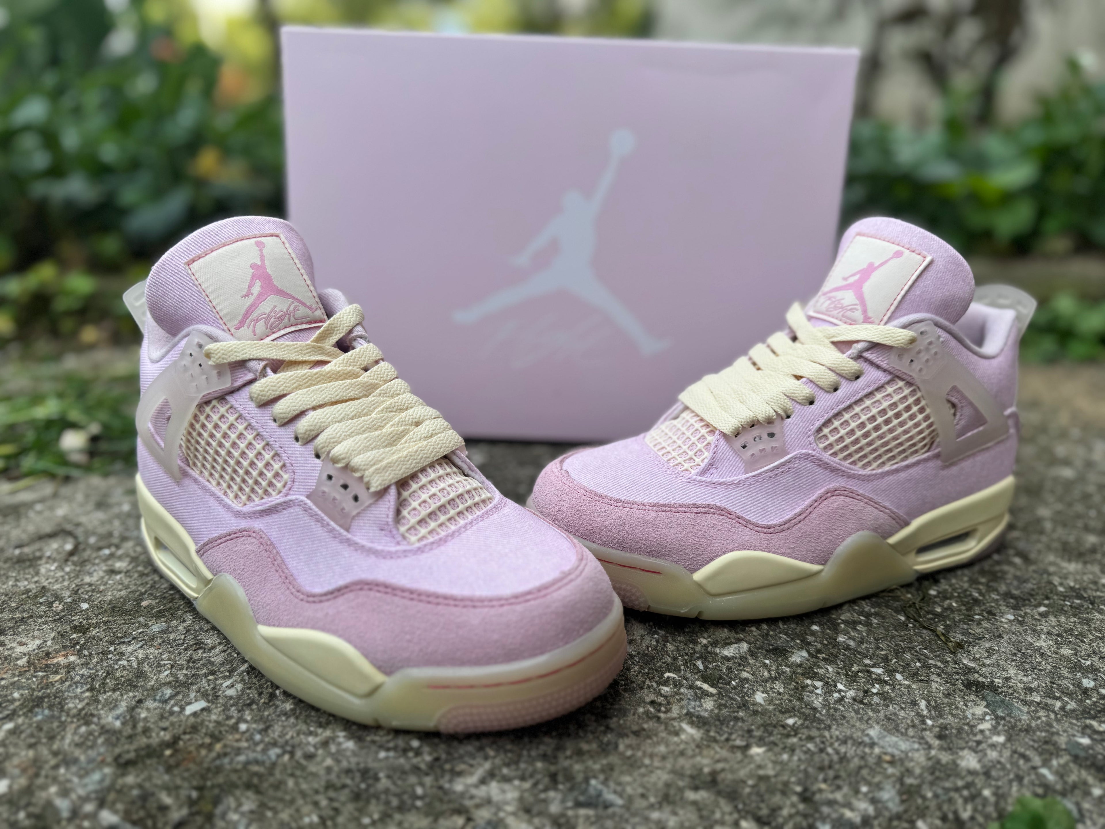 Blush Pink Streetwear Sneakers (Inspired Design)