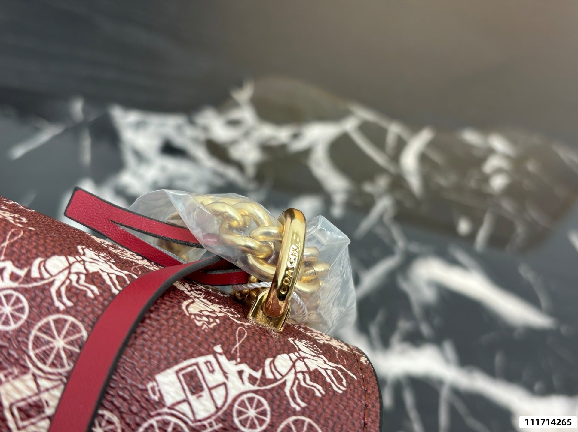 Luxury Red Shoulder Bag (Inspired Design)