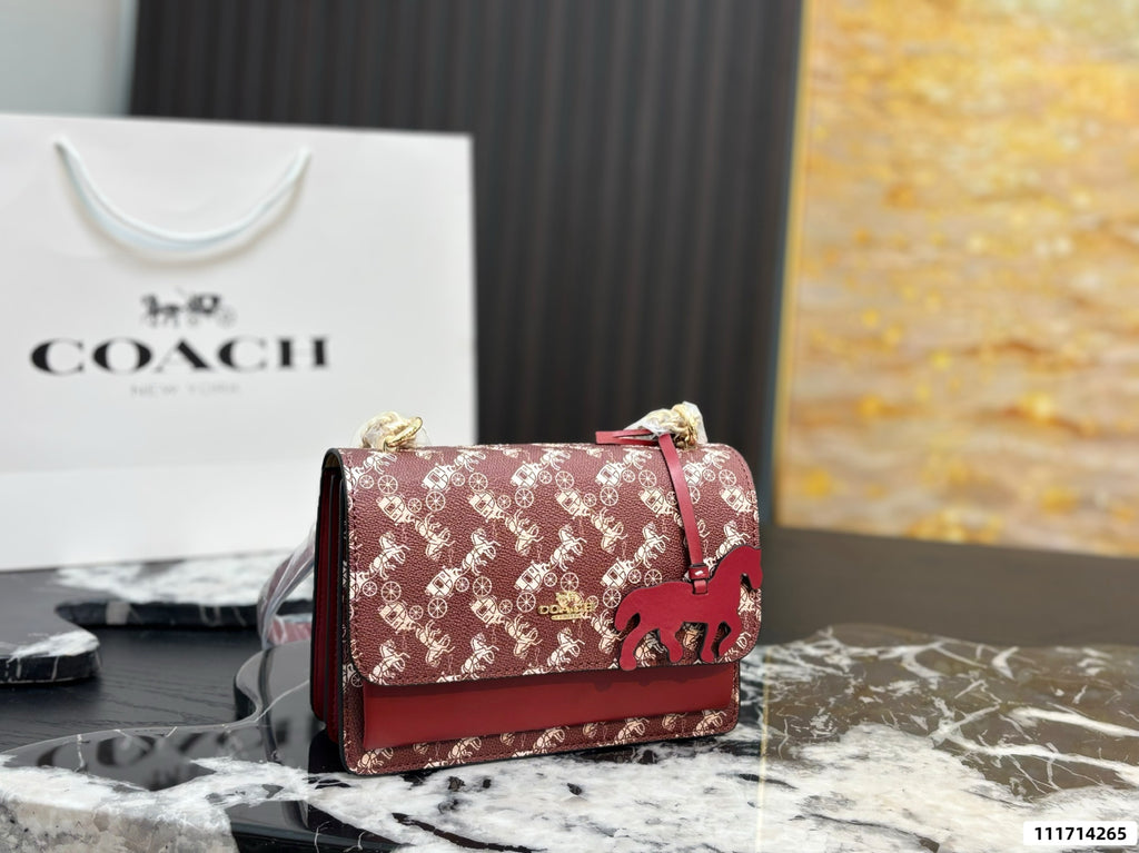 Luxury Red Shoulder Bag (Inspired Design)